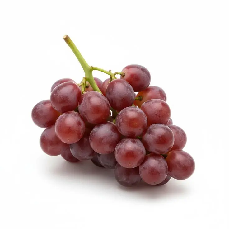 Imported red grapes ( Globe Grapes )